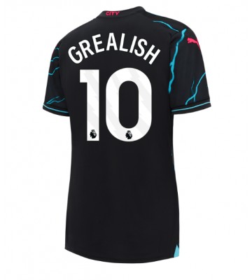 Manchester City Jack Grealish #10 Tredjetröja Dam 2023-24 Kortärmad